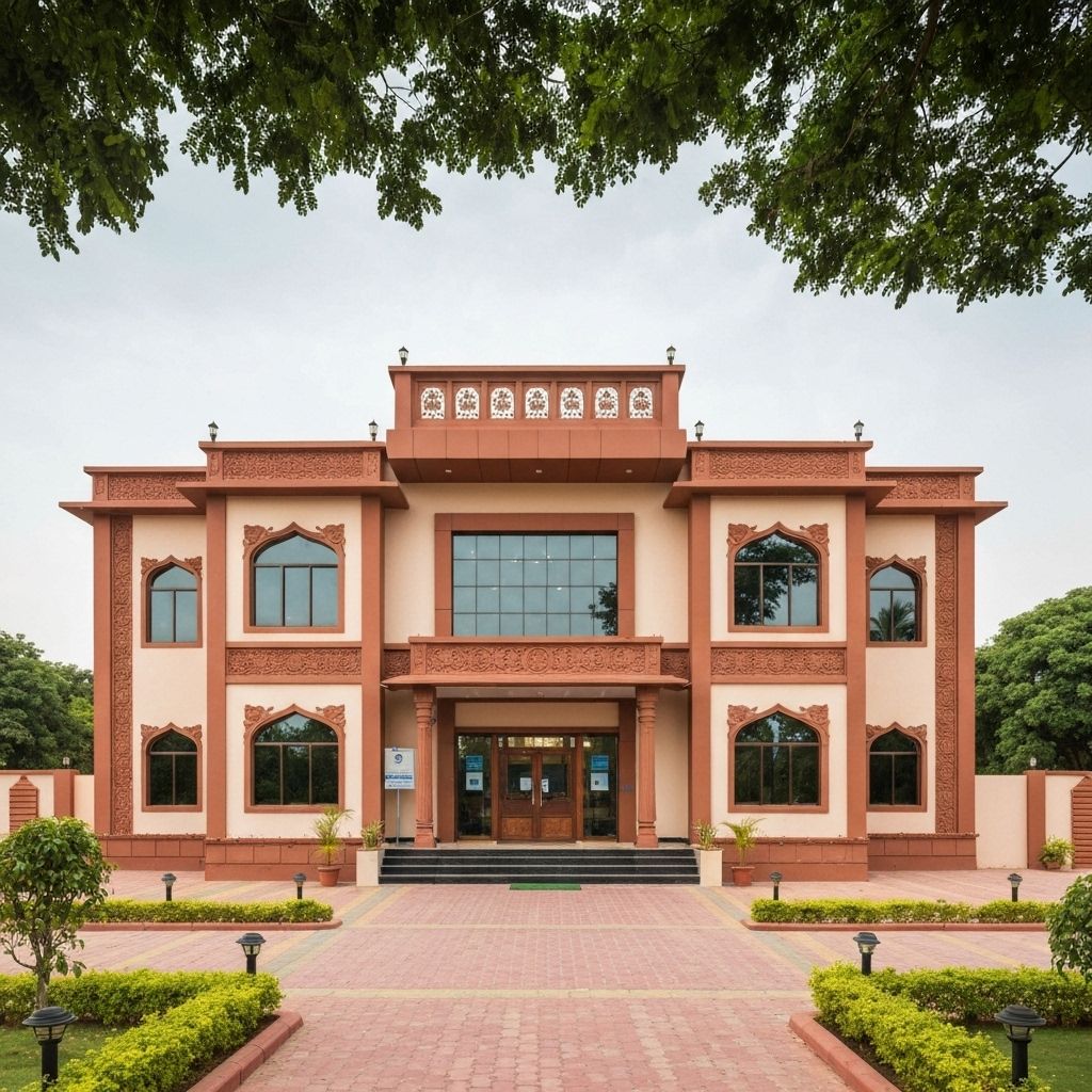 Lakhvad Bank building in Mehsana