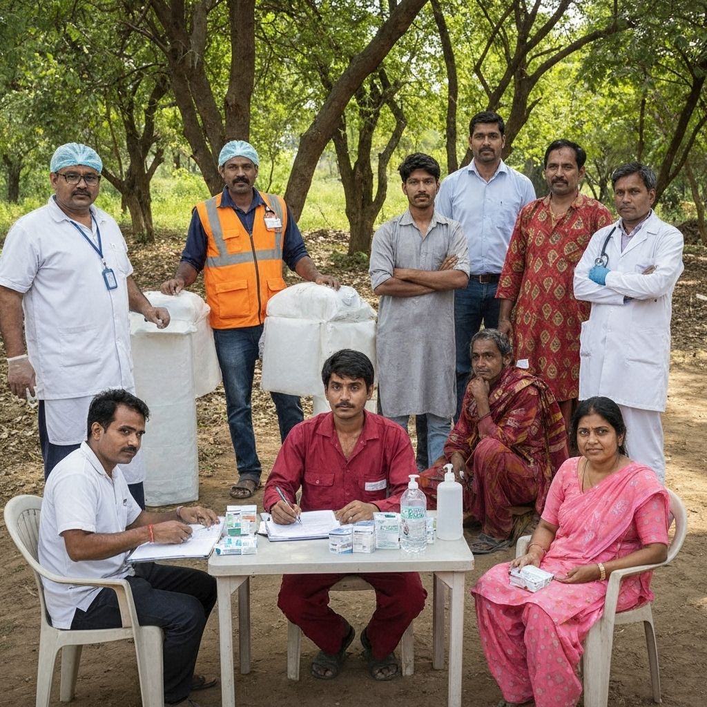 Health camp organized by Lakhvad Bank